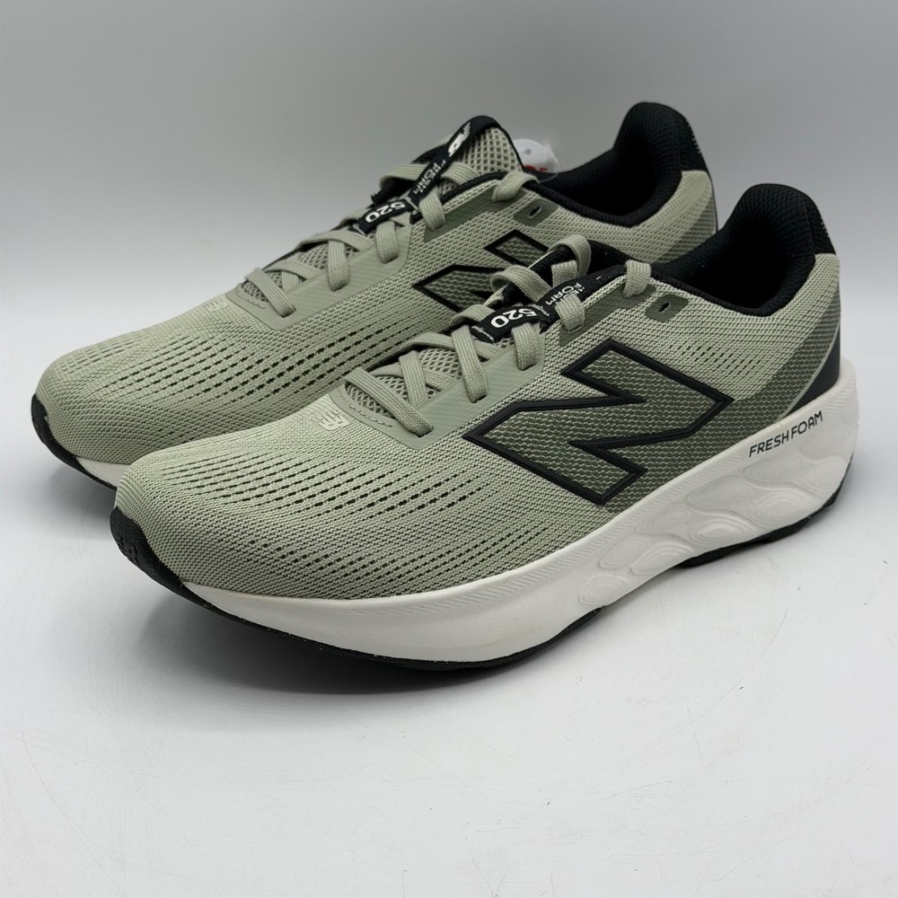 New Balance Fresh Foam 520 v9 Mens 8.5 Wide Running Shoes Sage Green M520CC9 NWB
